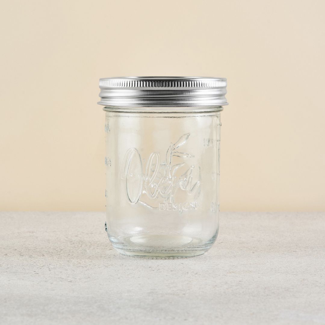 Oleni Mason Jar Wide 500 ml mit Deckel bei kaufen » – Lieblingsglas