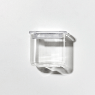 Lieblingsglas Vorratsglas Ripple Eckig | 0.7 L