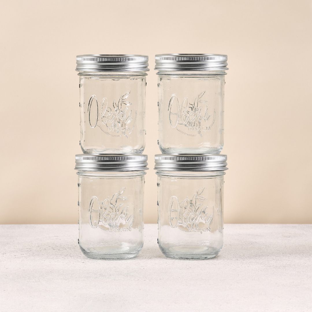 Oleni Mason Jar Wide 500 ml mit Deckel bei kaufen » – Lieblingsglas