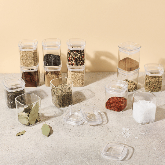 Storage Jar Square | Mini