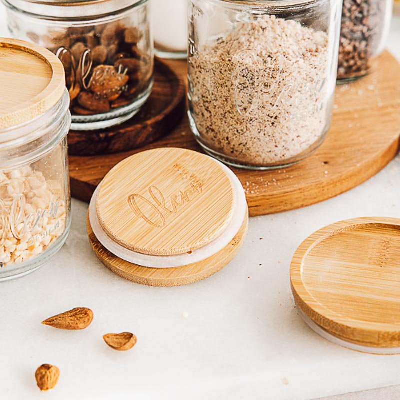 Holzdeckel Mason Jar – Lieblingsglas